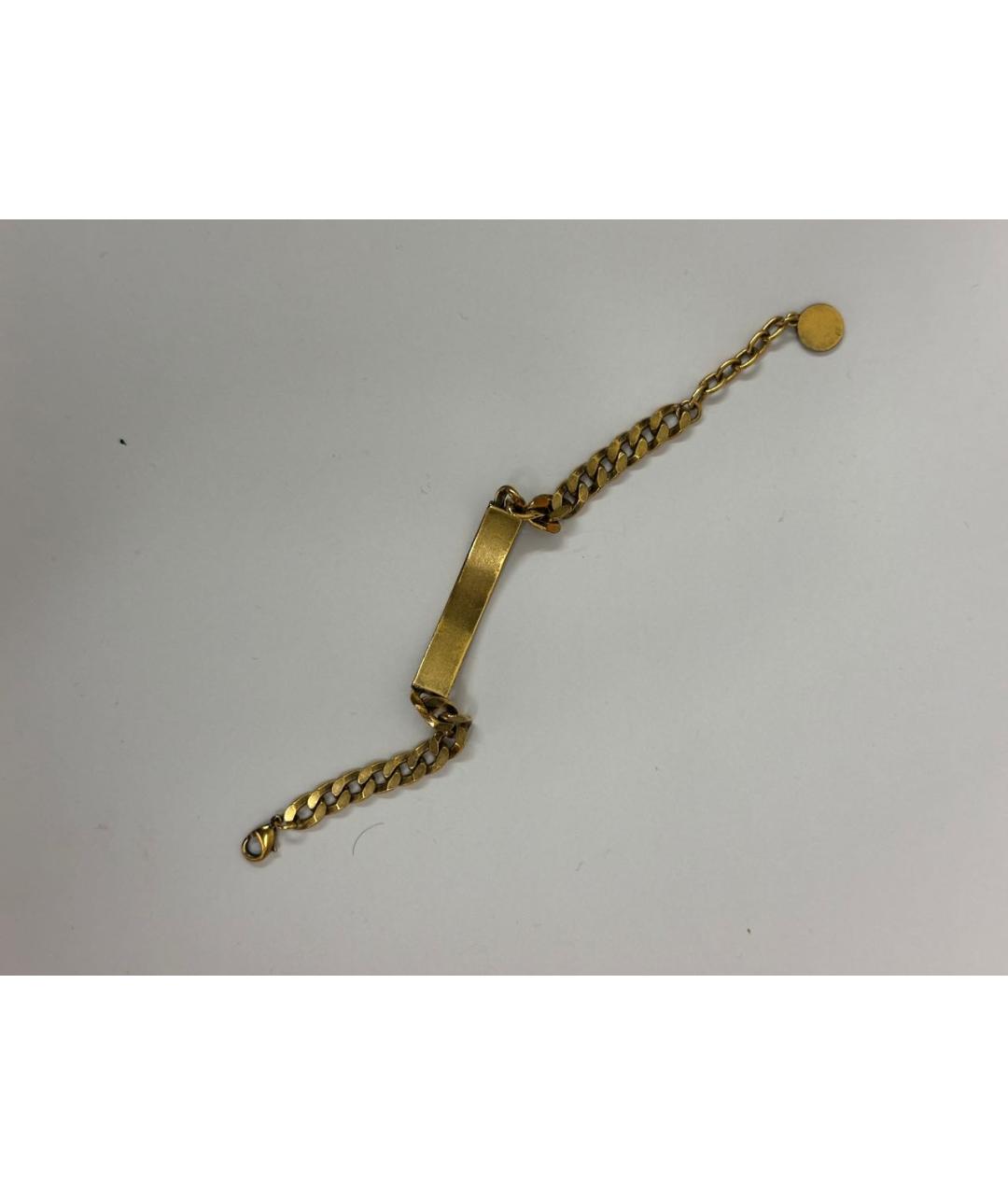 CHRISTIAN DIOR Золотой позолоченный браслет, фото 2