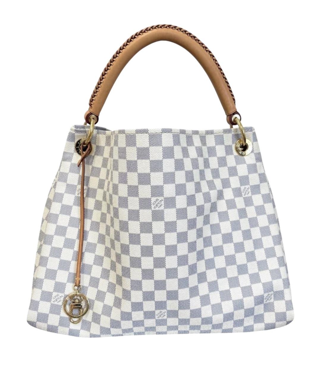 LOUIS VUITTON Белая сумка с короткими ручками, фото 1