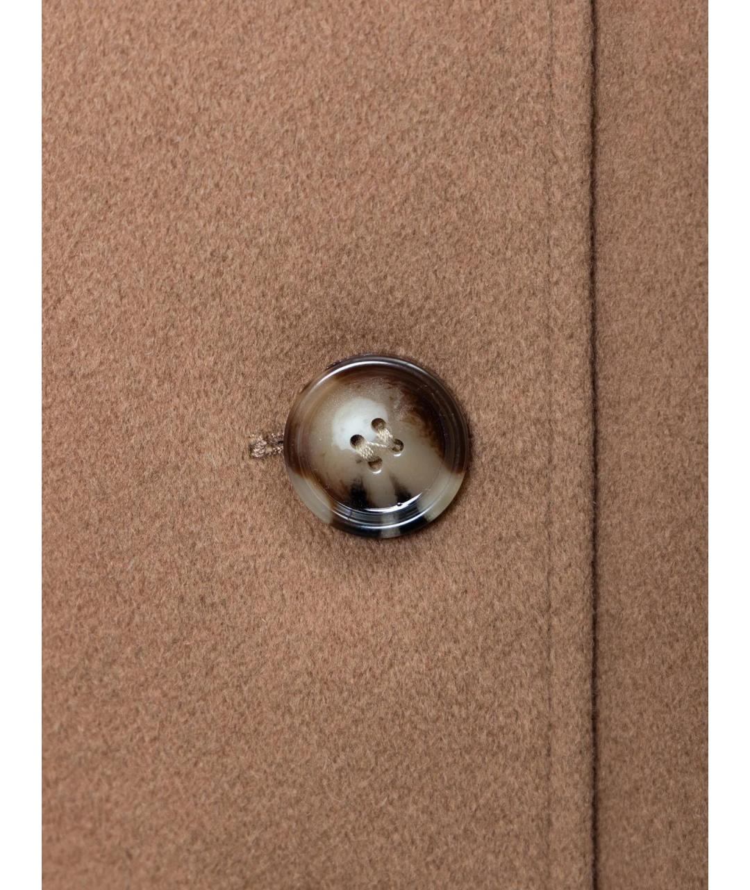 BURBERRY Бежевое шерстяное пальто, фото 3