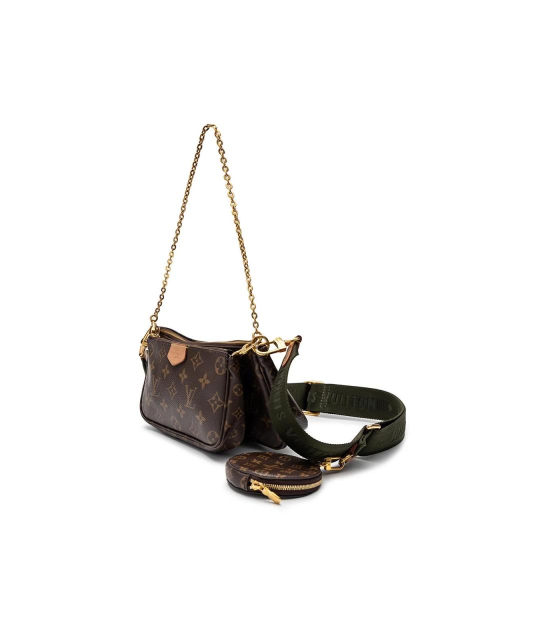 LOUIS VUITTON Коричневая сумка через плечо, фото 2