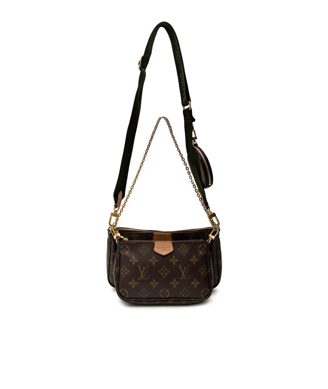 LOUIS VUITTON Коричневая сумка через плечо, фото 4