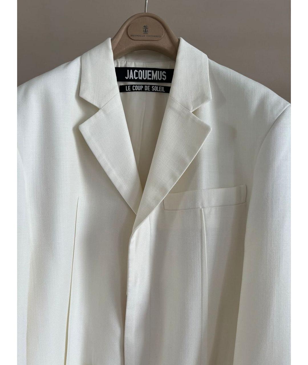 JACQUEMUS Бирюзовый костюм с брюками, фото 3