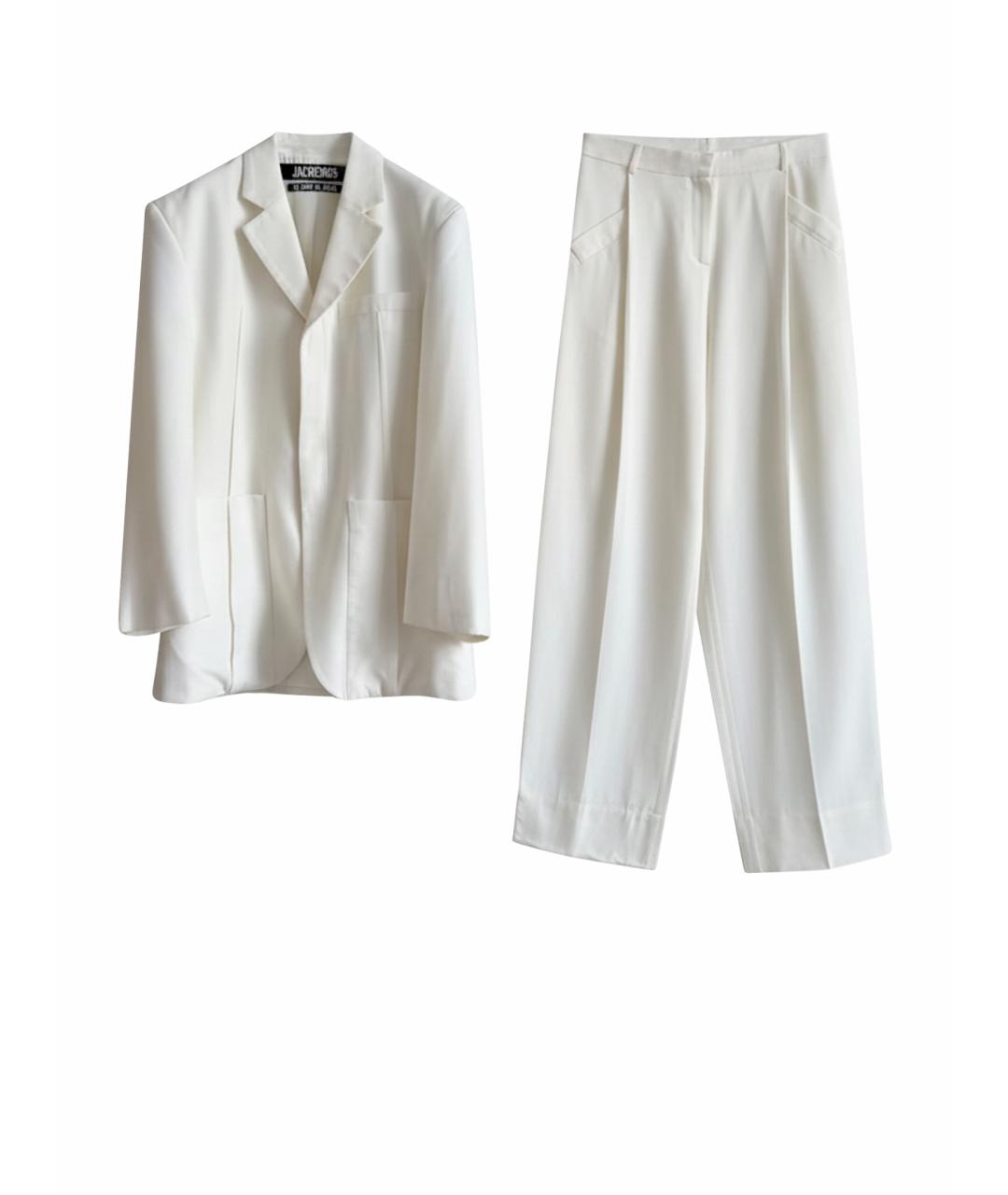 JACQUEMUS Бирюзовый костюм с брюками, фото 1