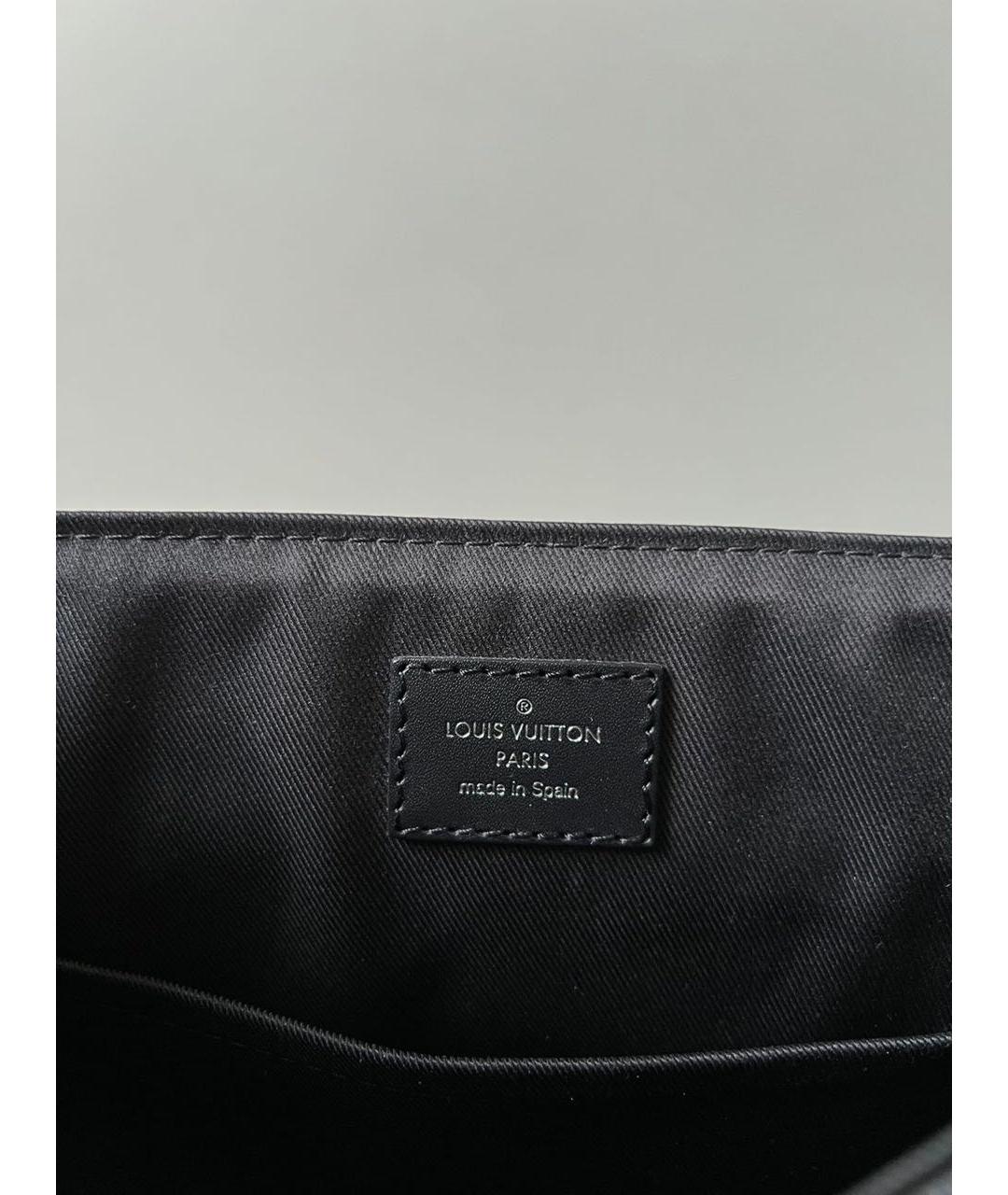 LOUIS VUITTON Черная сумка на плечо, фото 6