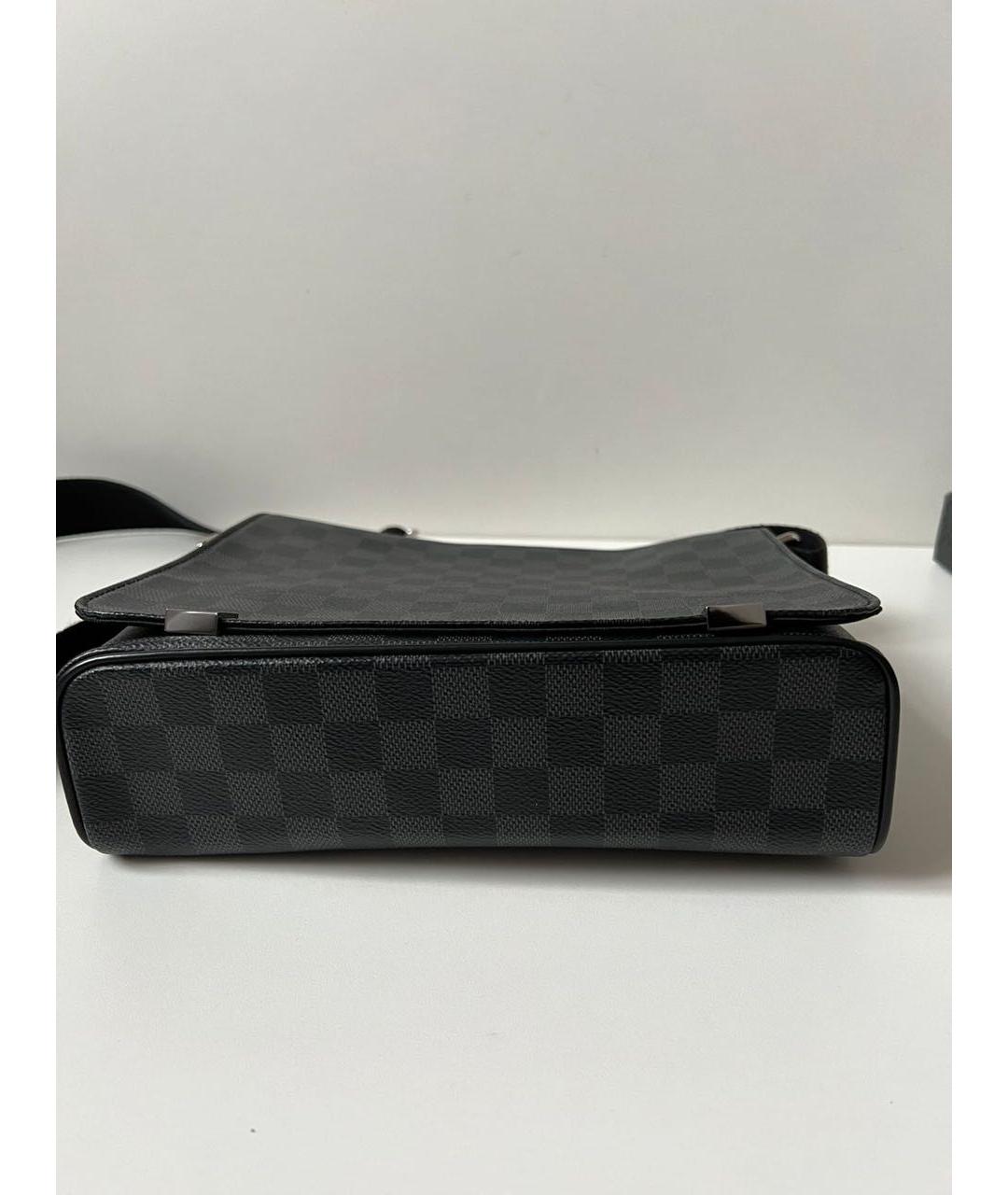 LOUIS VUITTON Черная сумка на плечо, фото 3