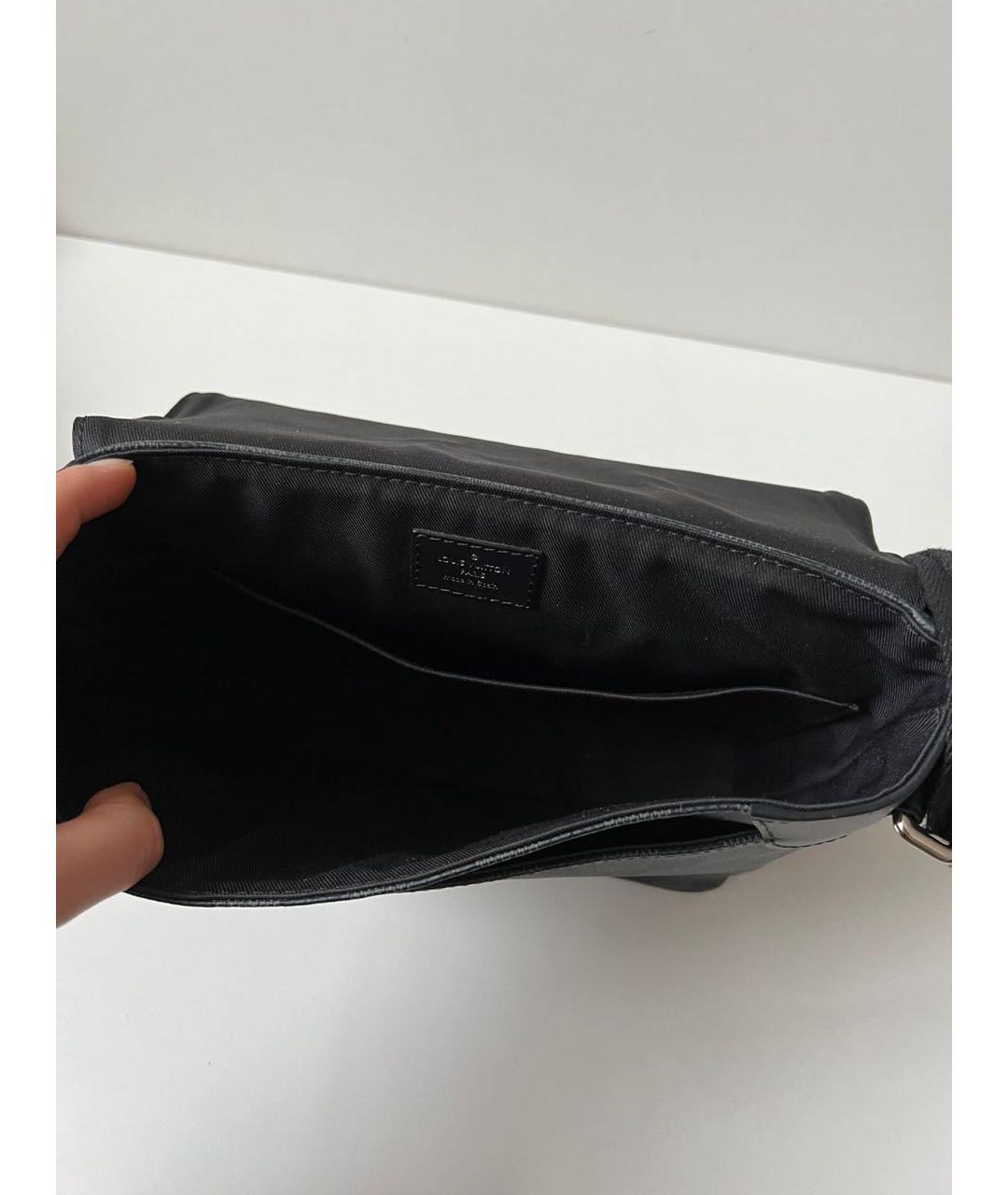 LOUIS VUITTON Черная сумка на плечо, фото 5