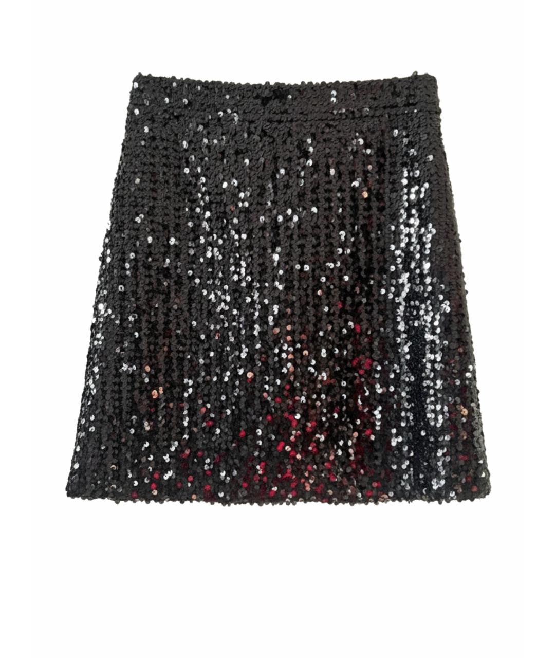 GUCCI Черная юбка миди, фото 1