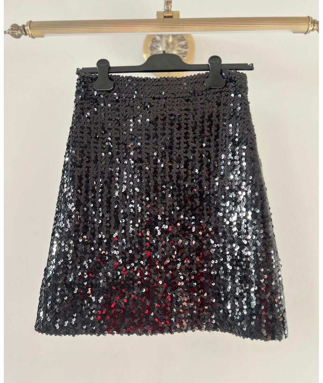 GUCCI Черная юбка миди, фото 9