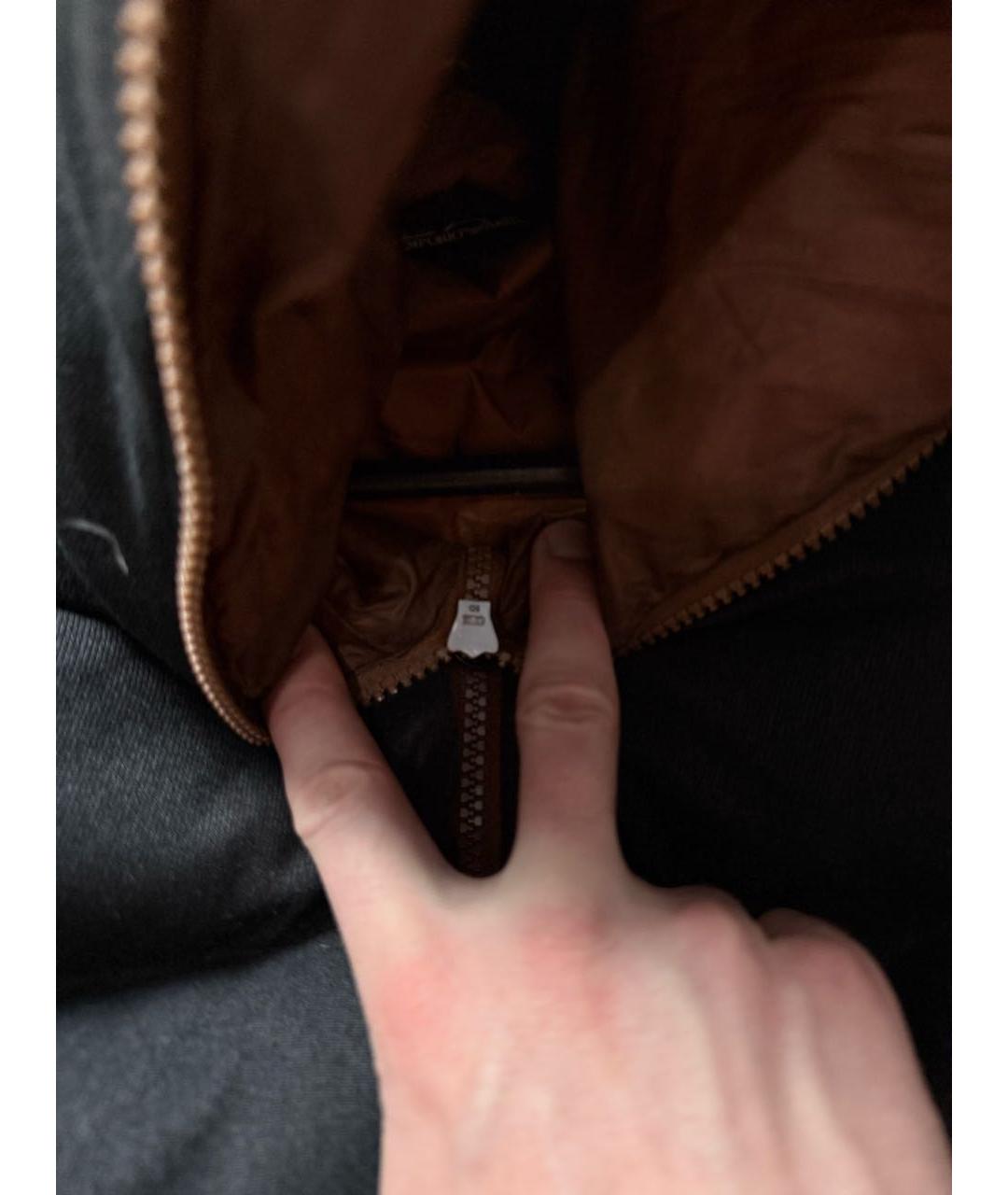 ARMANI EXCHANGE Черный хлопковый пуховик, фото 5