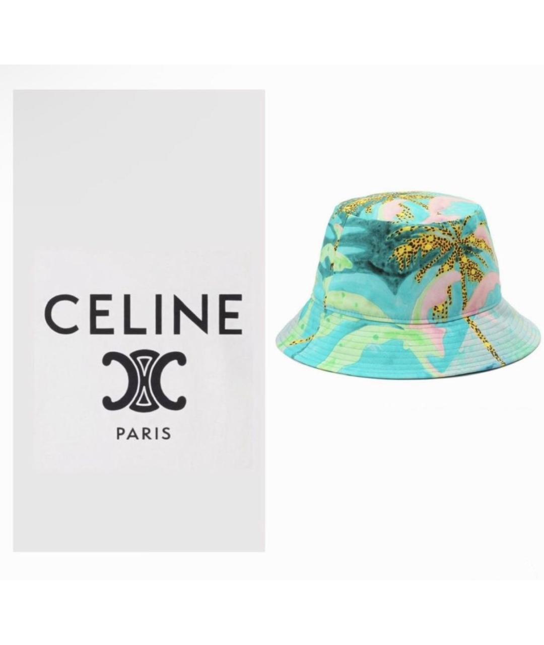 CELINE Мульти хлопковая панама, фото 5