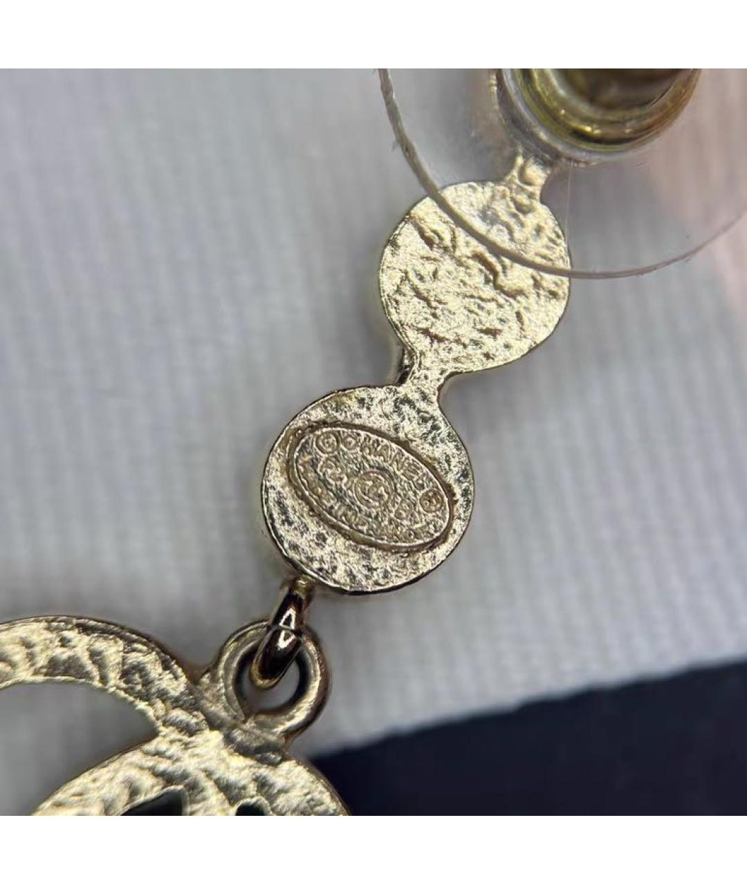 CHANEL Розовые серьги, фото 4