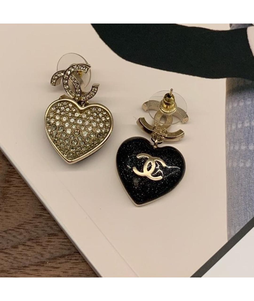 CHANEL Золотые серьги, фото 6