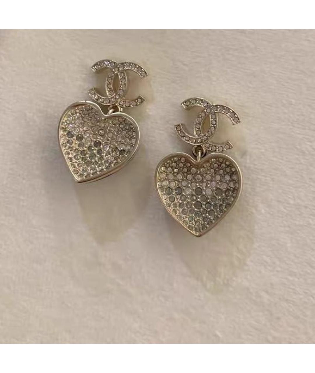 CHANEL Золотые серьги, фото 5