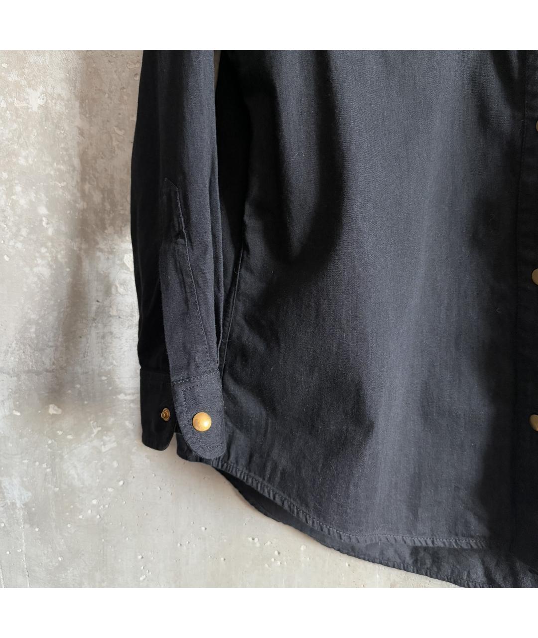 GUCCI Черная хлопковая рубашка, фото 6