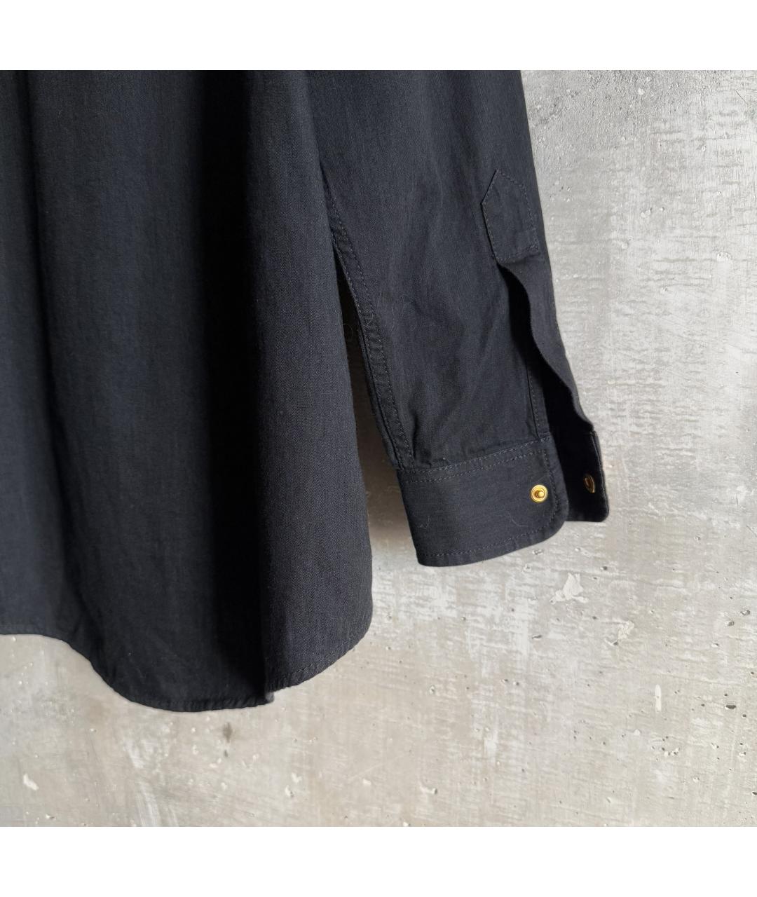 GUCCI Черная хлопковая рубашка, фото 4