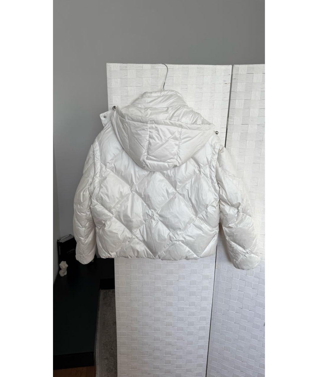 ERMANNO FIRENZE Белая полиэстеровая куртка, фото 2