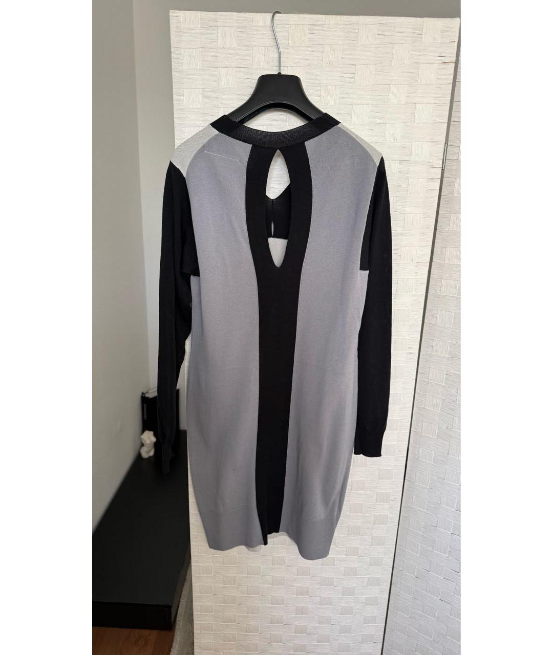MM6 MAISON MARGIELA Мульти вискозное повседневное платье, фото 2