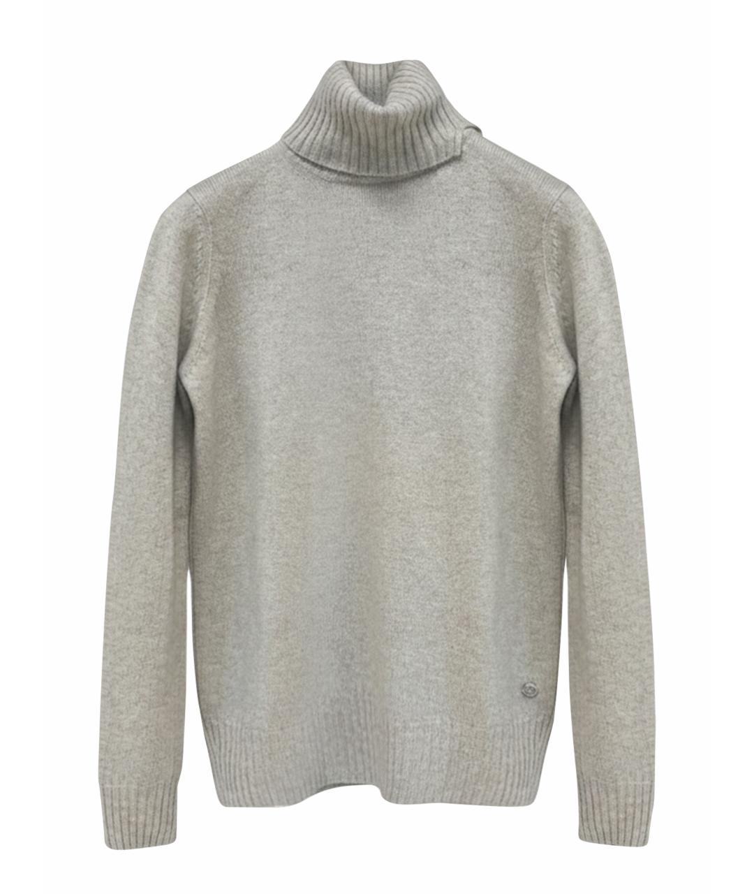 LORO PIANA Бежевый кашемировый джемпер / свитер, фото 1