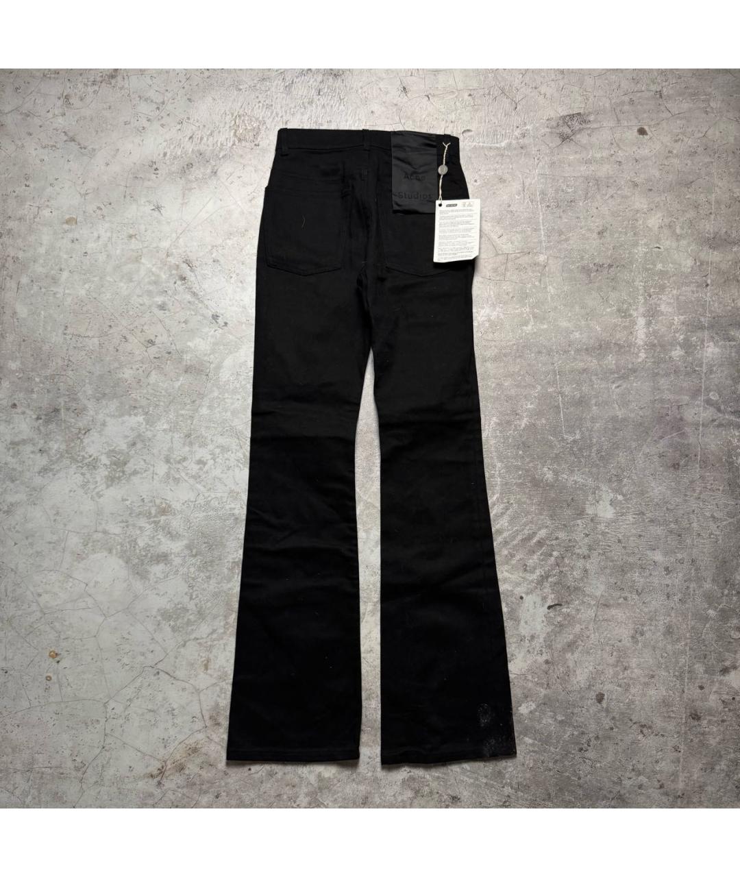ACNE STUDIOS Черные джинсы клеш, фото 6