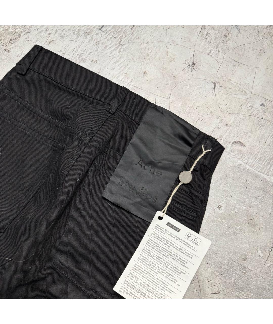 ACNE STUDIOS Черные джинсы клеш, фото 5