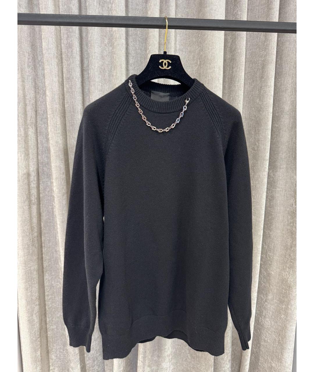 GIVENCHY Черный кашемировый джемпер / свитер, фото 5