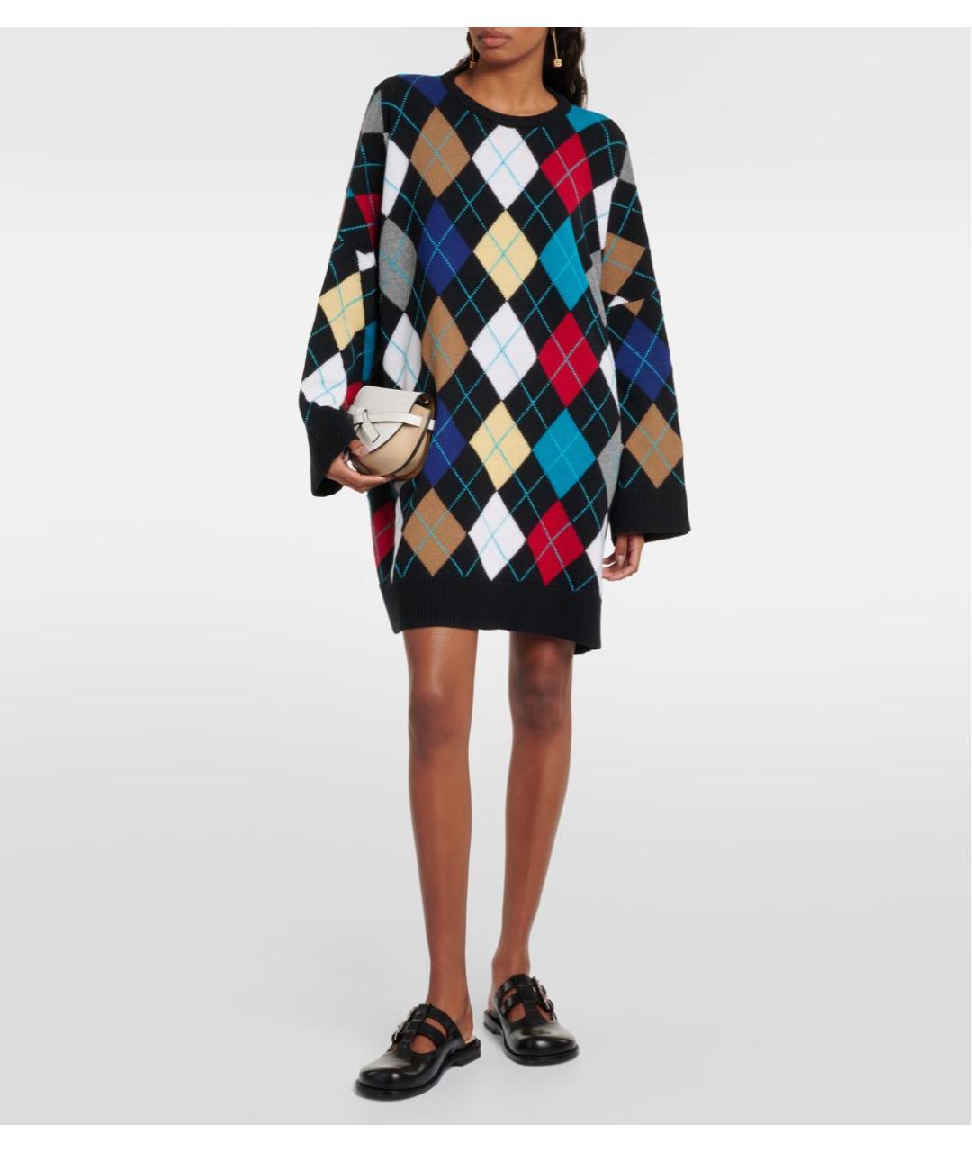 LOEWE Черные кожаные мюли, фото 6