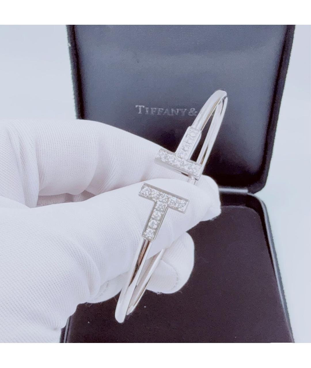 TIFFANY&CO Белый браслет из белого золота, фото 4