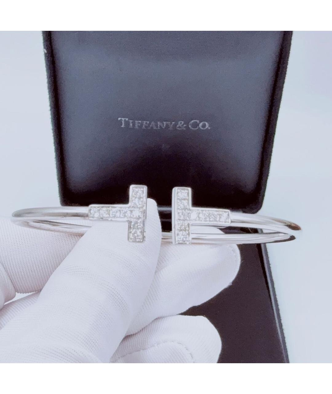 TIFFANY&CO Белый браслет из белого золота, фото 6