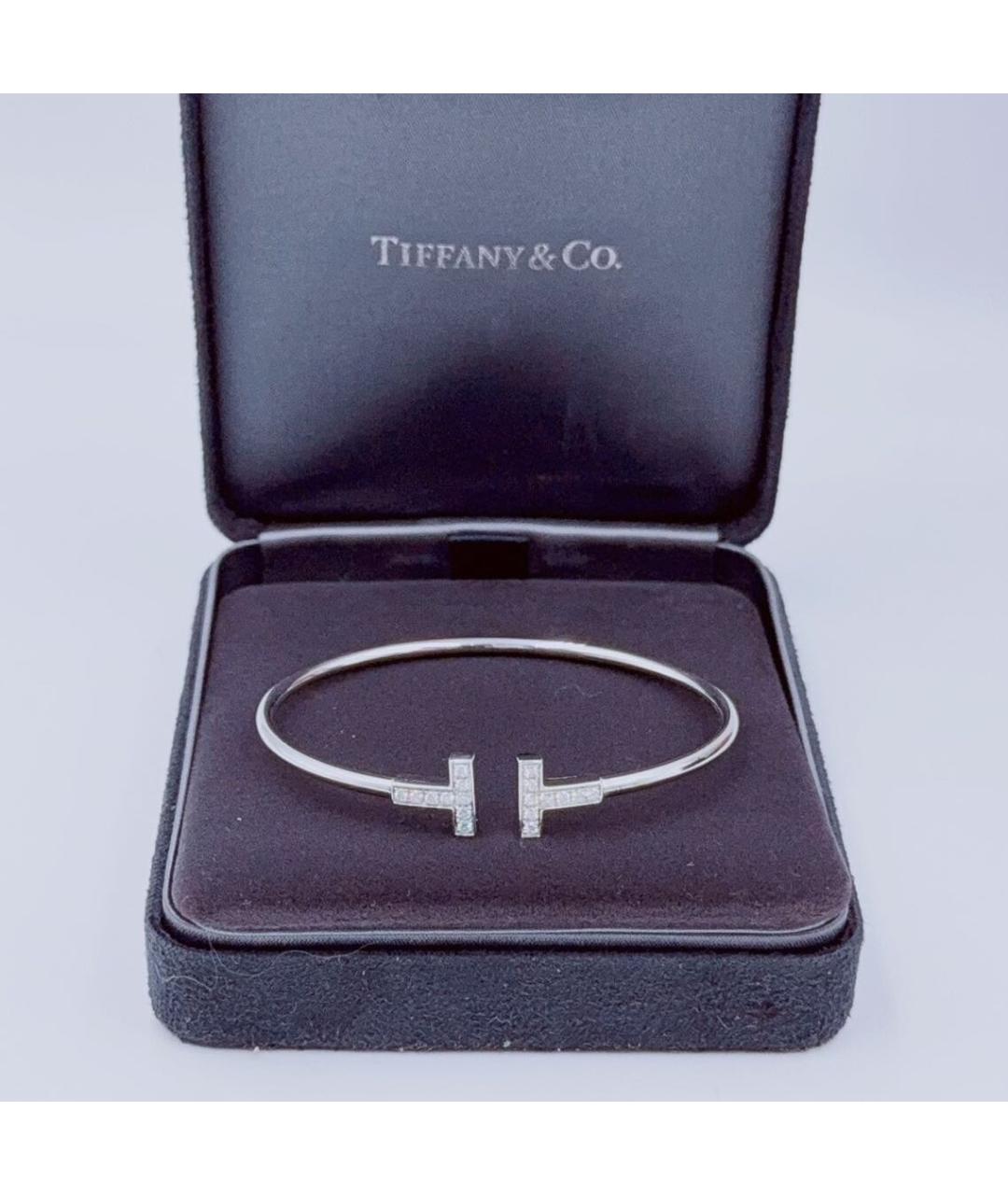 TIFFANY&CO Белый браслет из белого золота, фото 2