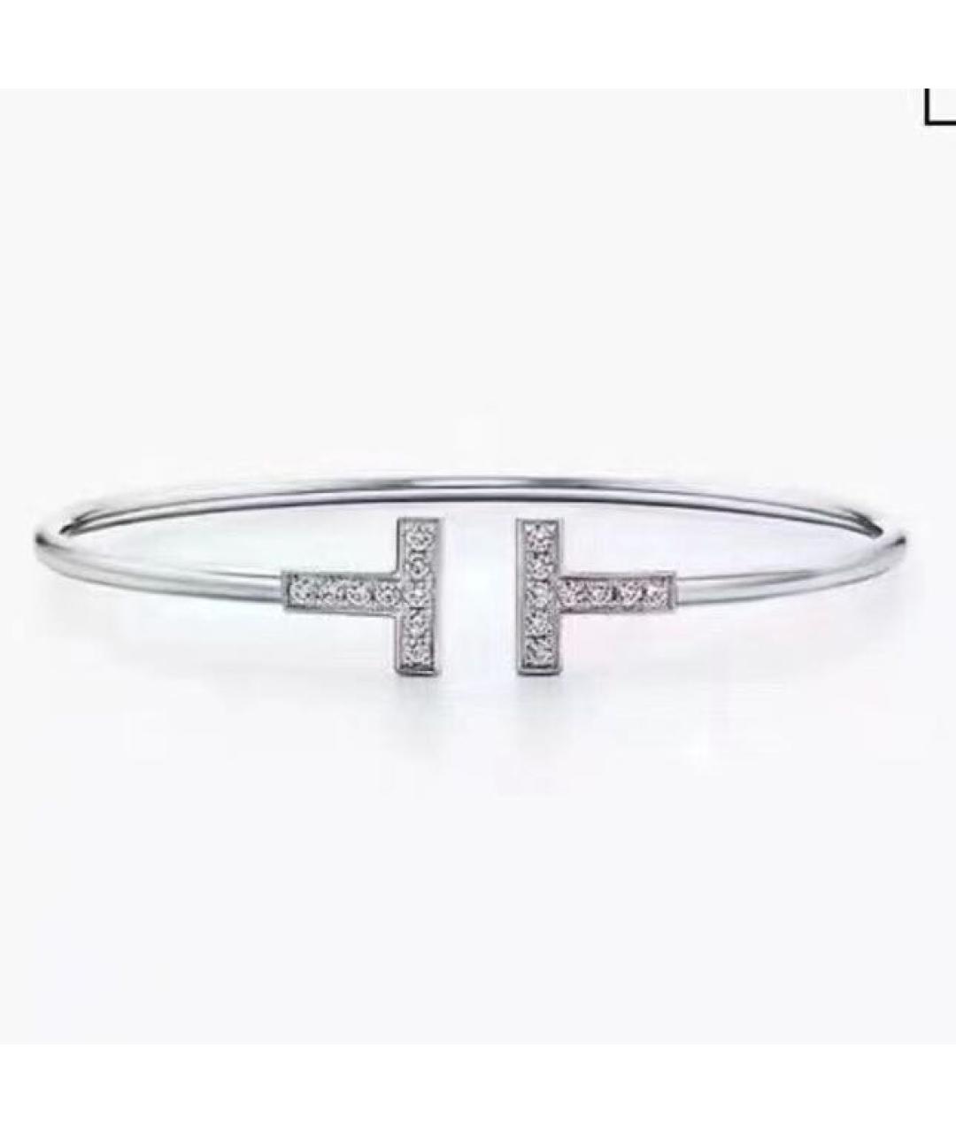 TIFFANY&CO Белый браслет из белого золота, фото 7