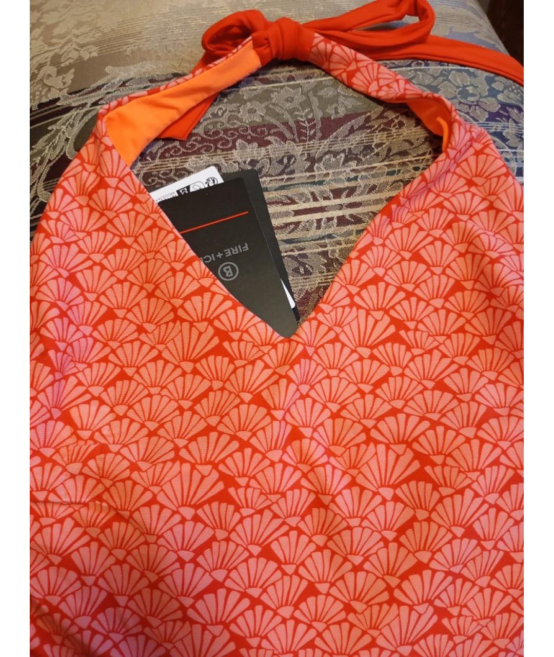 BOGNER Красный полиамидовый купальник, фото 4