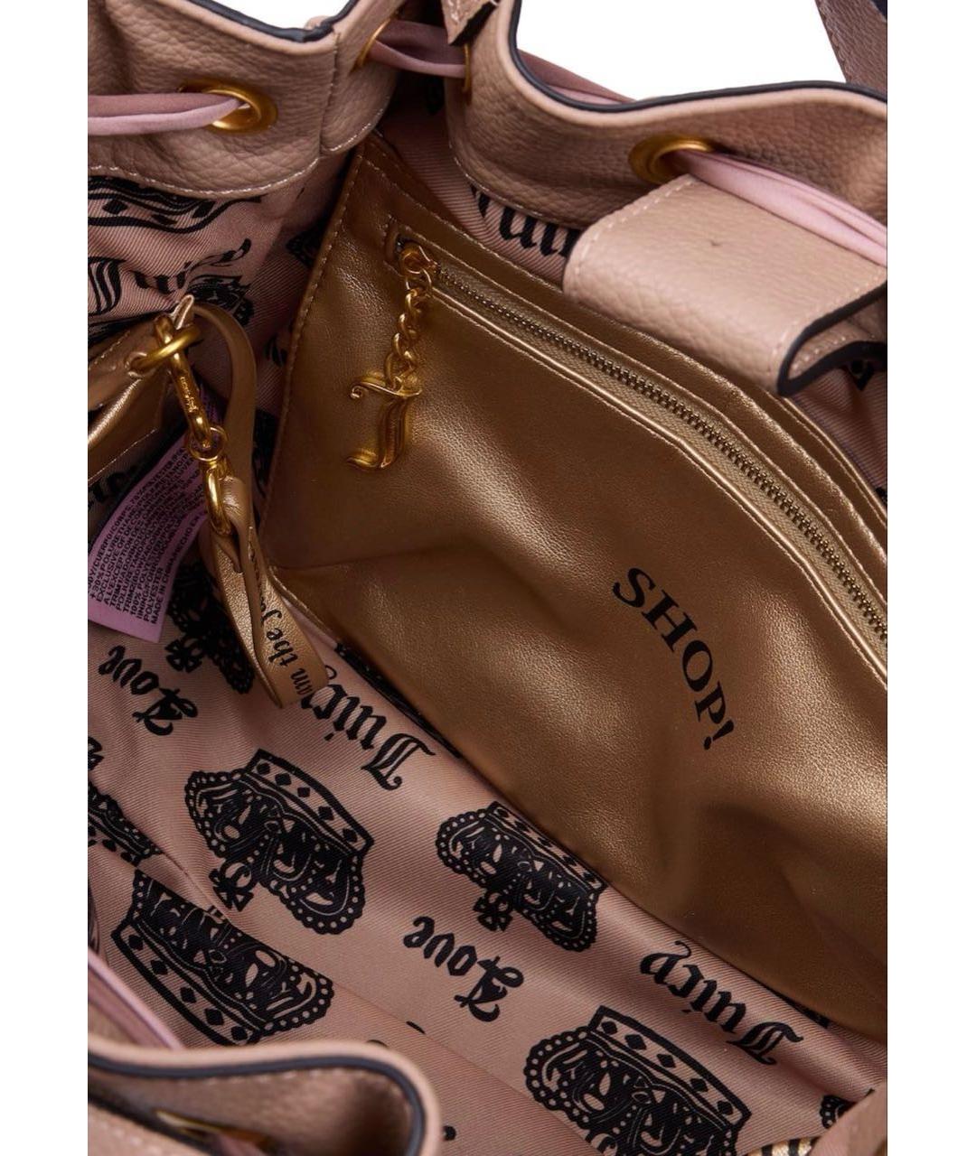 JUICY COUTURE Розовая сумка тоут, фото 3