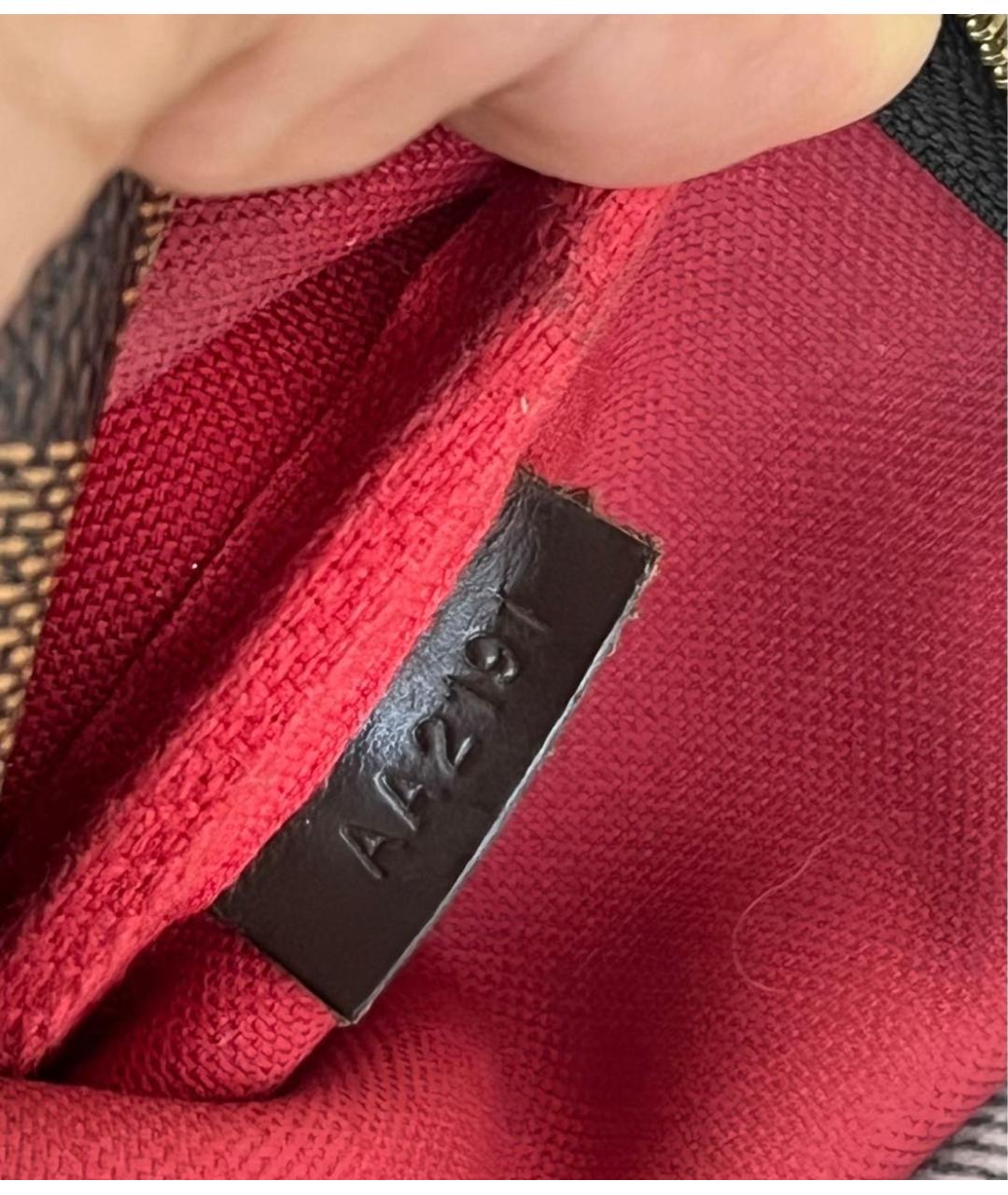 LOUIS VUITTON Коричневая сумка через плечо, фото 6