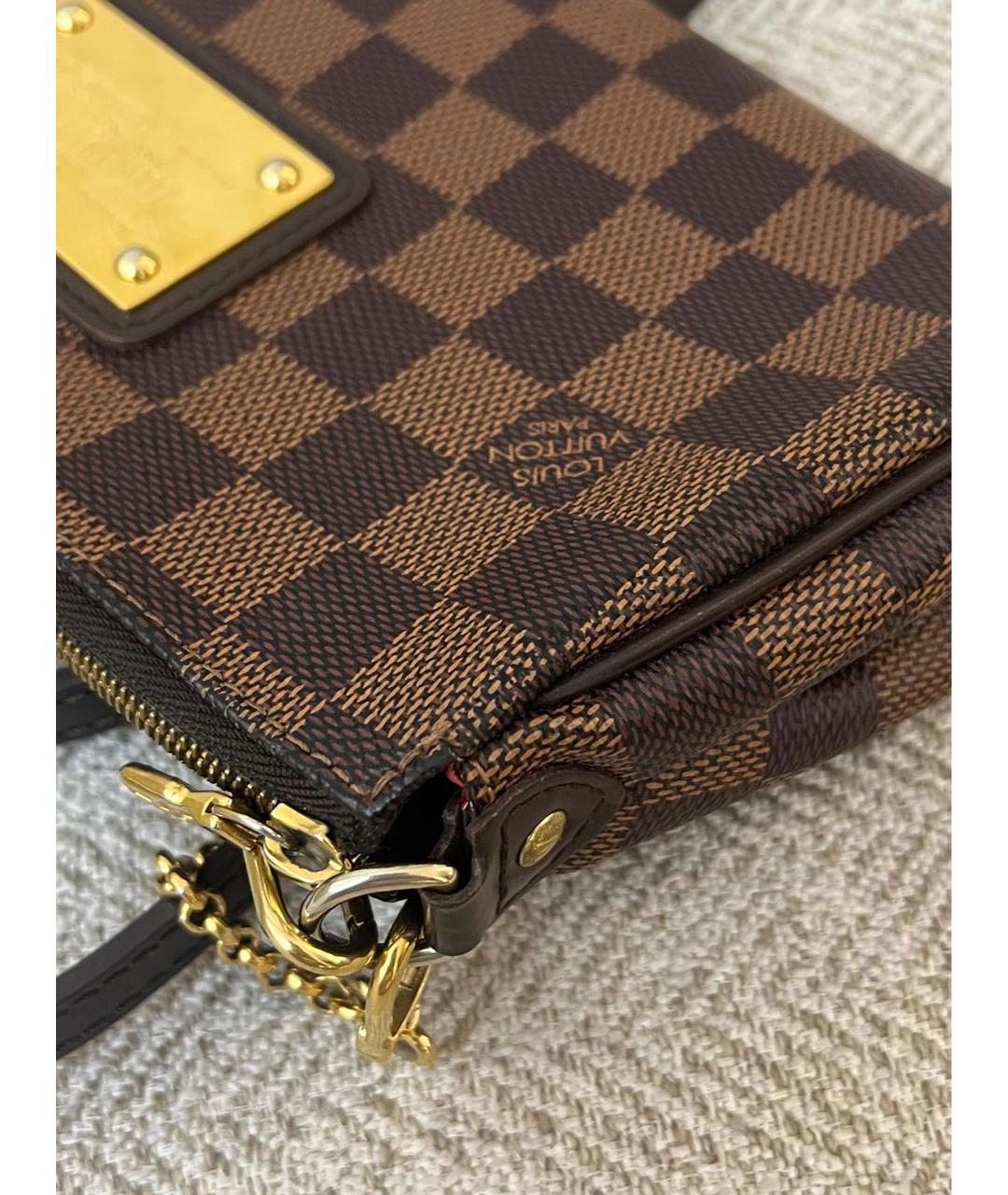 LOUIS VUITTON Коричневая сумка через плечо, фото 8