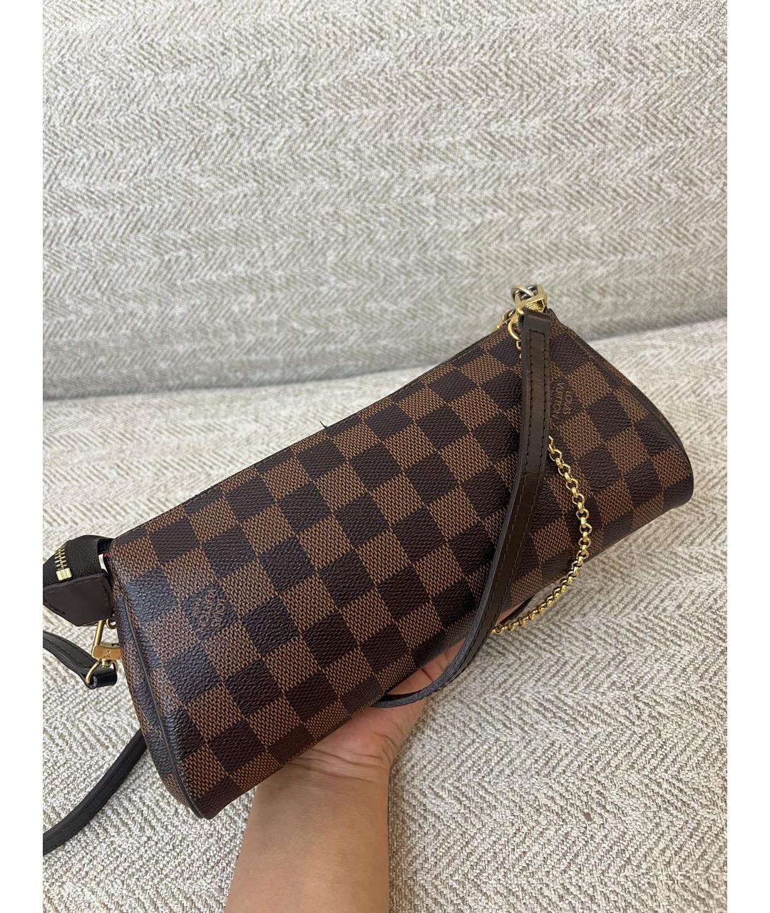 LOUIS VUITTON Коричневая сумка через плечо, фото 4