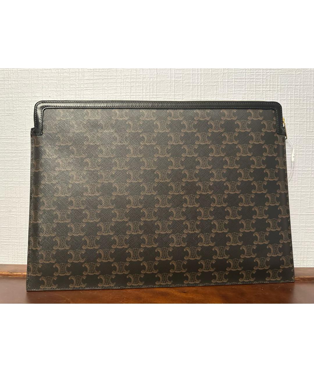 CELINE Черная папка для документов, фото 2