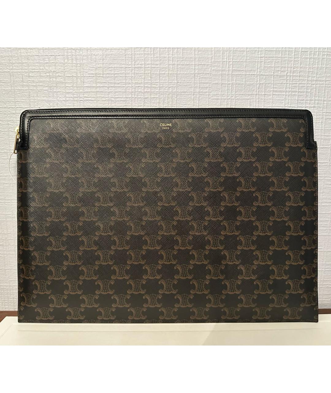 CELINE Черная папка для документов, фото 9