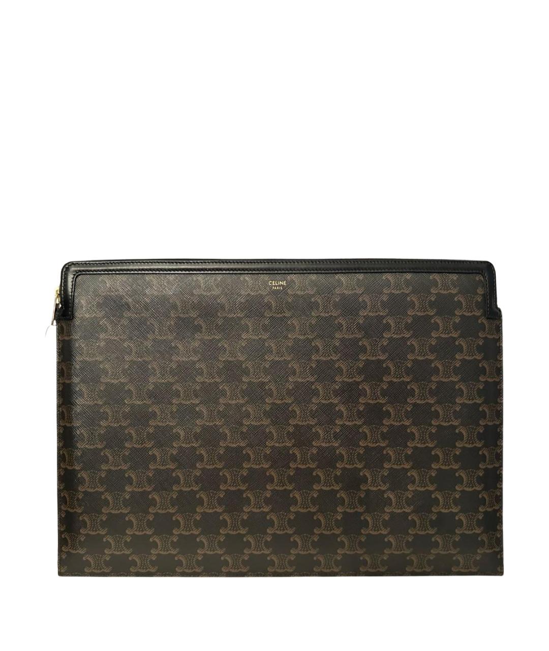 CELINE Черная папка для документов, фото 1