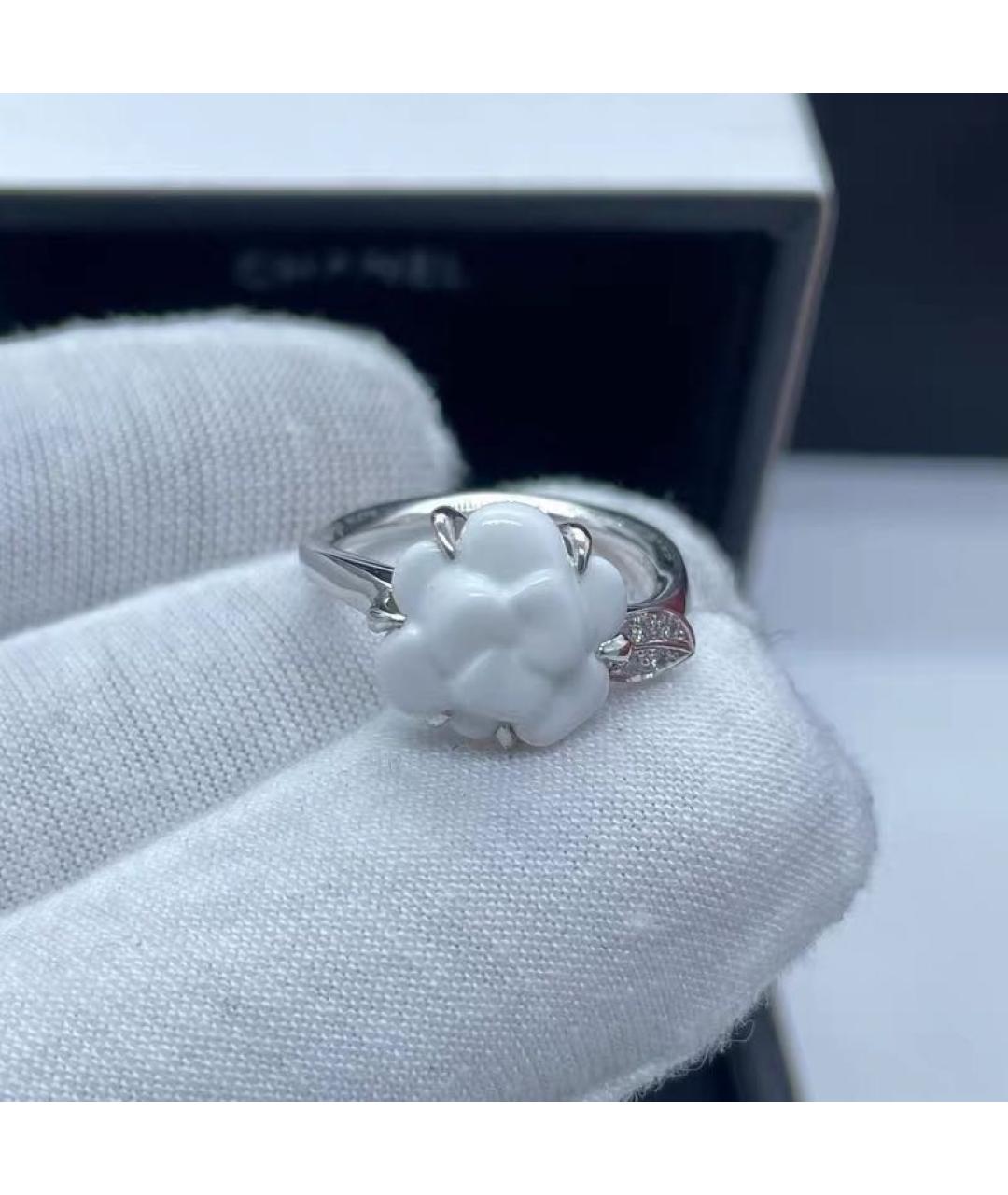 CHANEL Белое кольцо из белого золота, фото 6