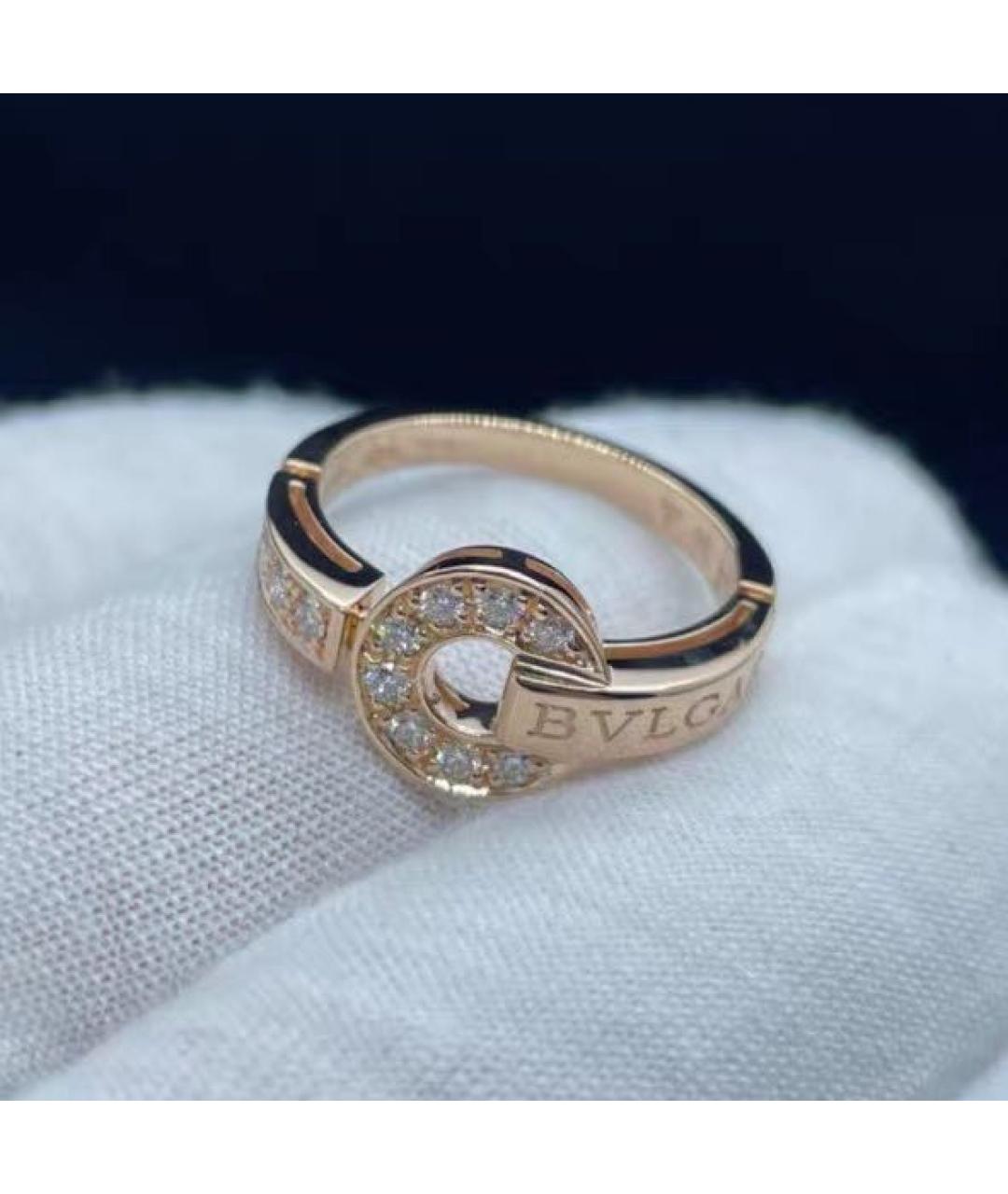 BVLGARI Розовое кольцо из розового золота, фото 6