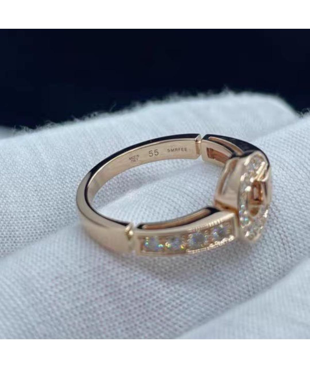 BVLGARI Розовое кольцо из розового золота, фото 4