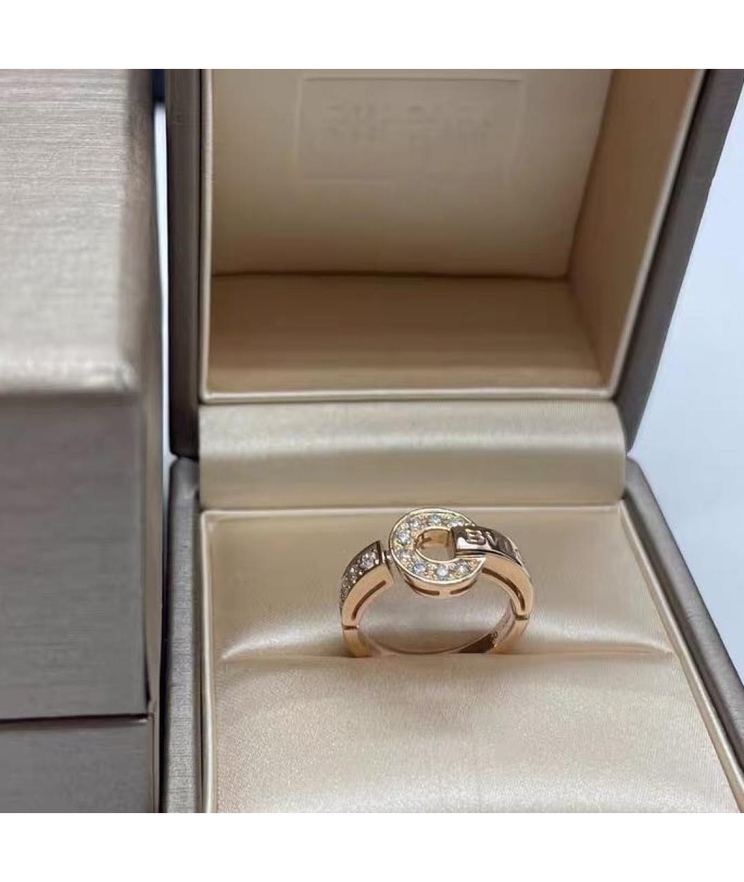 BVLGARI Розовое кольцо из розового золота, фото 2