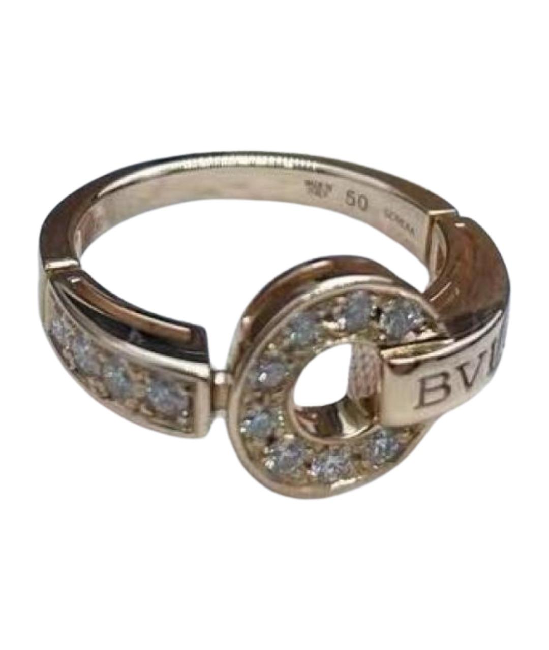 BVLGARI Розовое кольцо из розового золота, фото 1