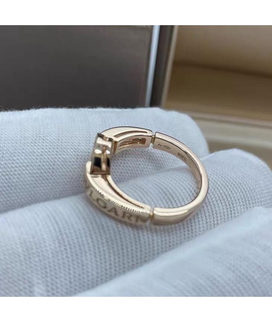 BVLGARI Розовое кольцо из розового золота, фото 4
