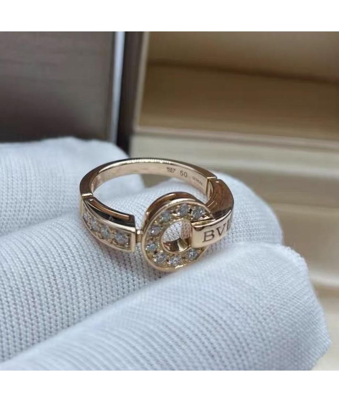 BVLGARI Розовое кольцо из розового золота, фото 6