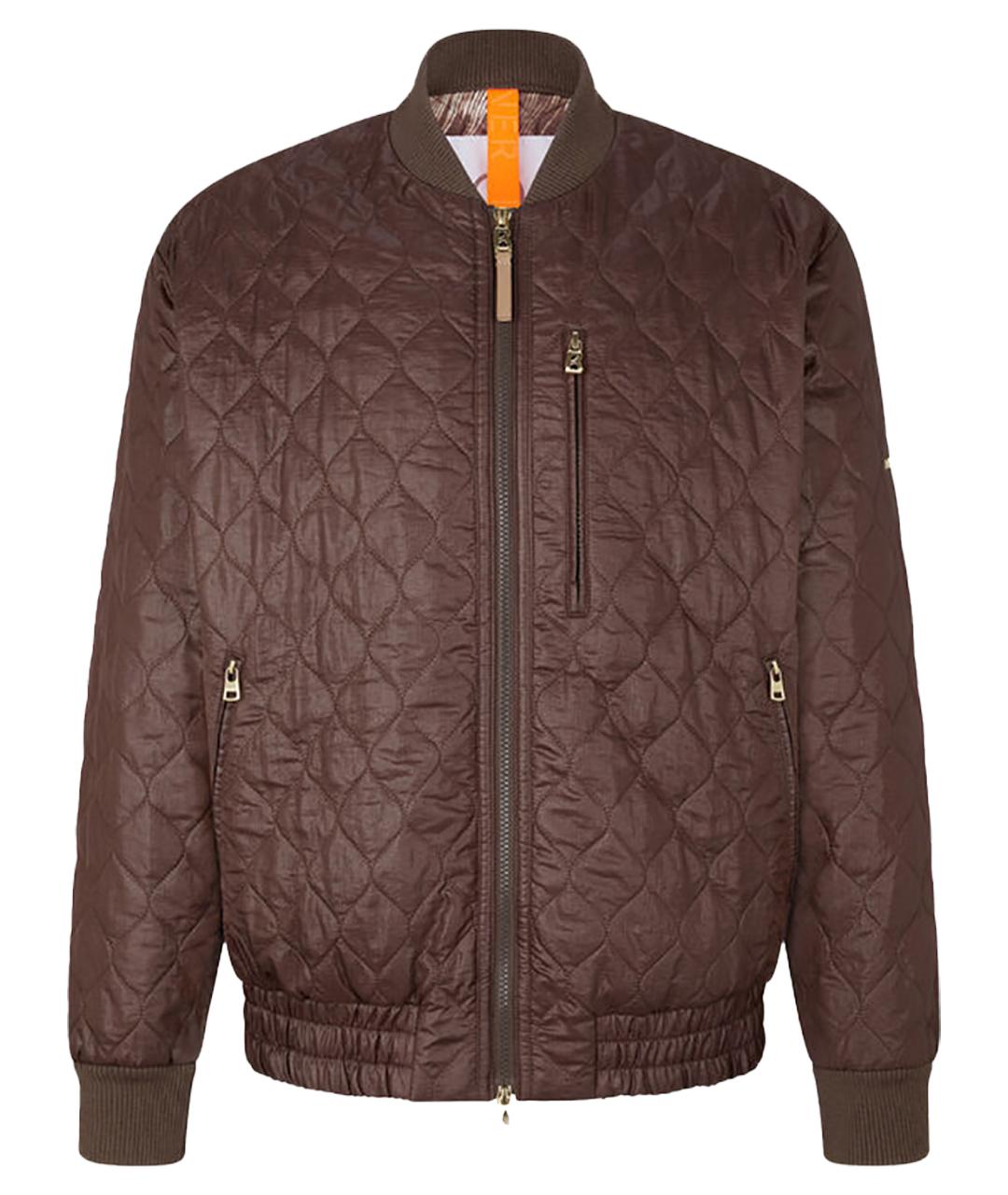 BOGNER Коричневая полиамидовая куртка, фото 1