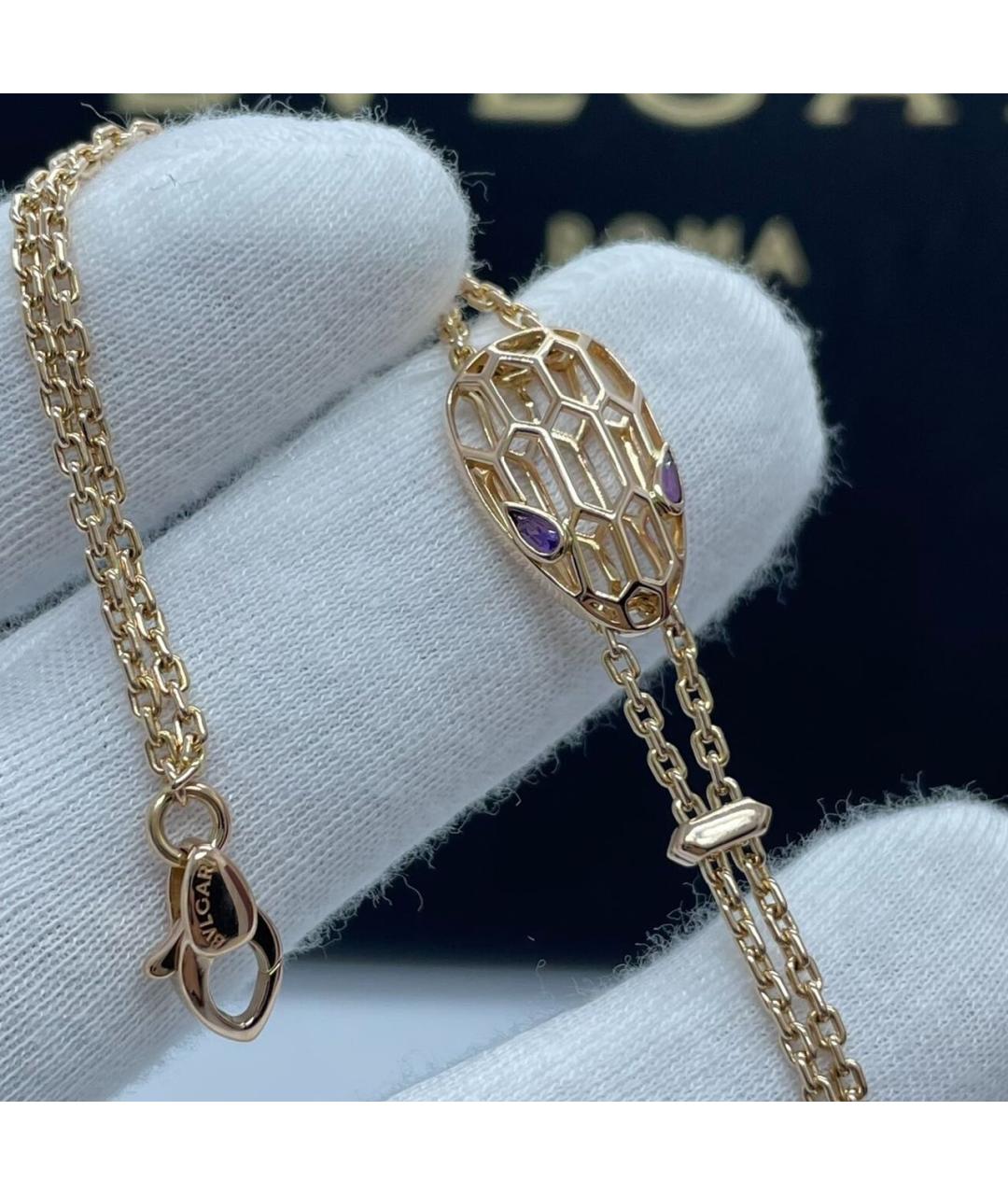 BVLGARI Розовый браслет из розового золота, фото 2