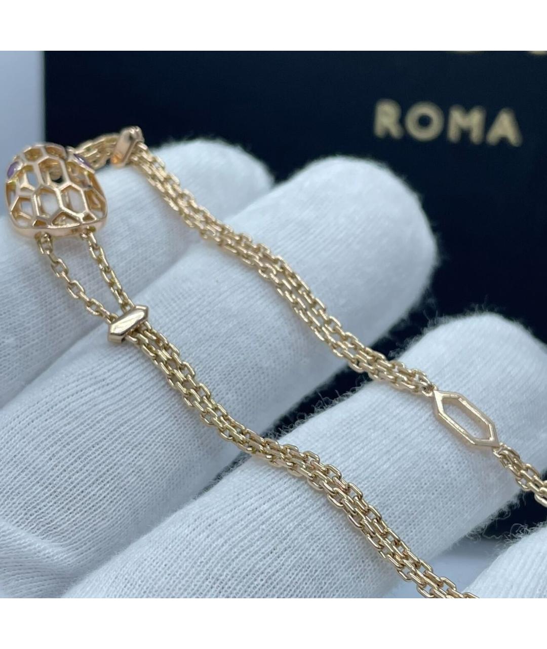 BVLGARI Розовый браслет из розового золота, фото 4