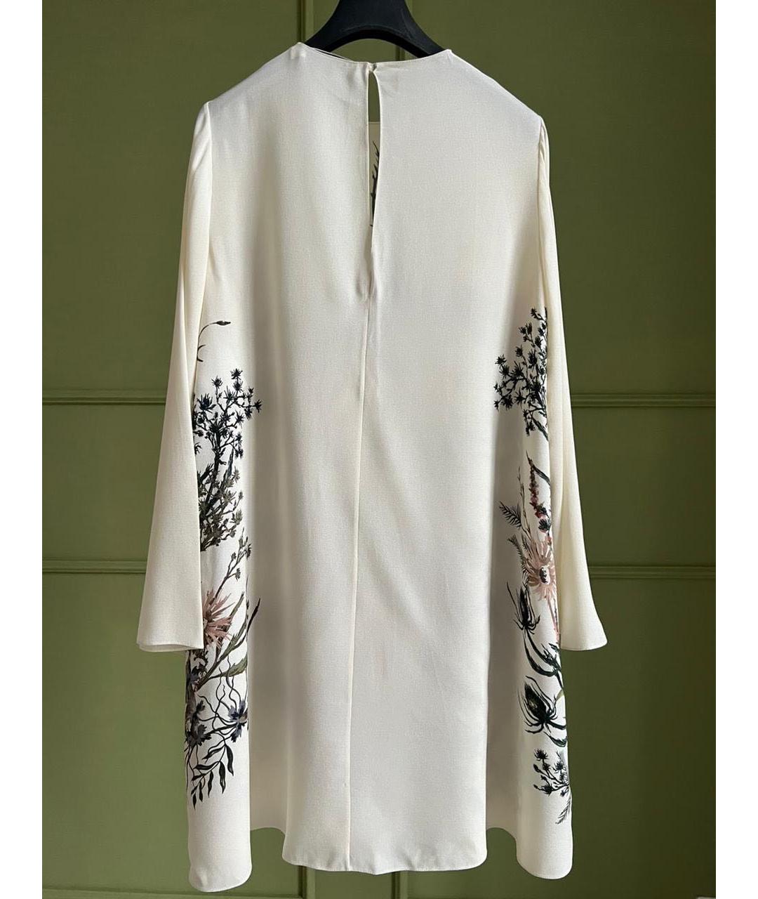 CHRISTIAN DIOR Бежевое повседневное платье, фото 3