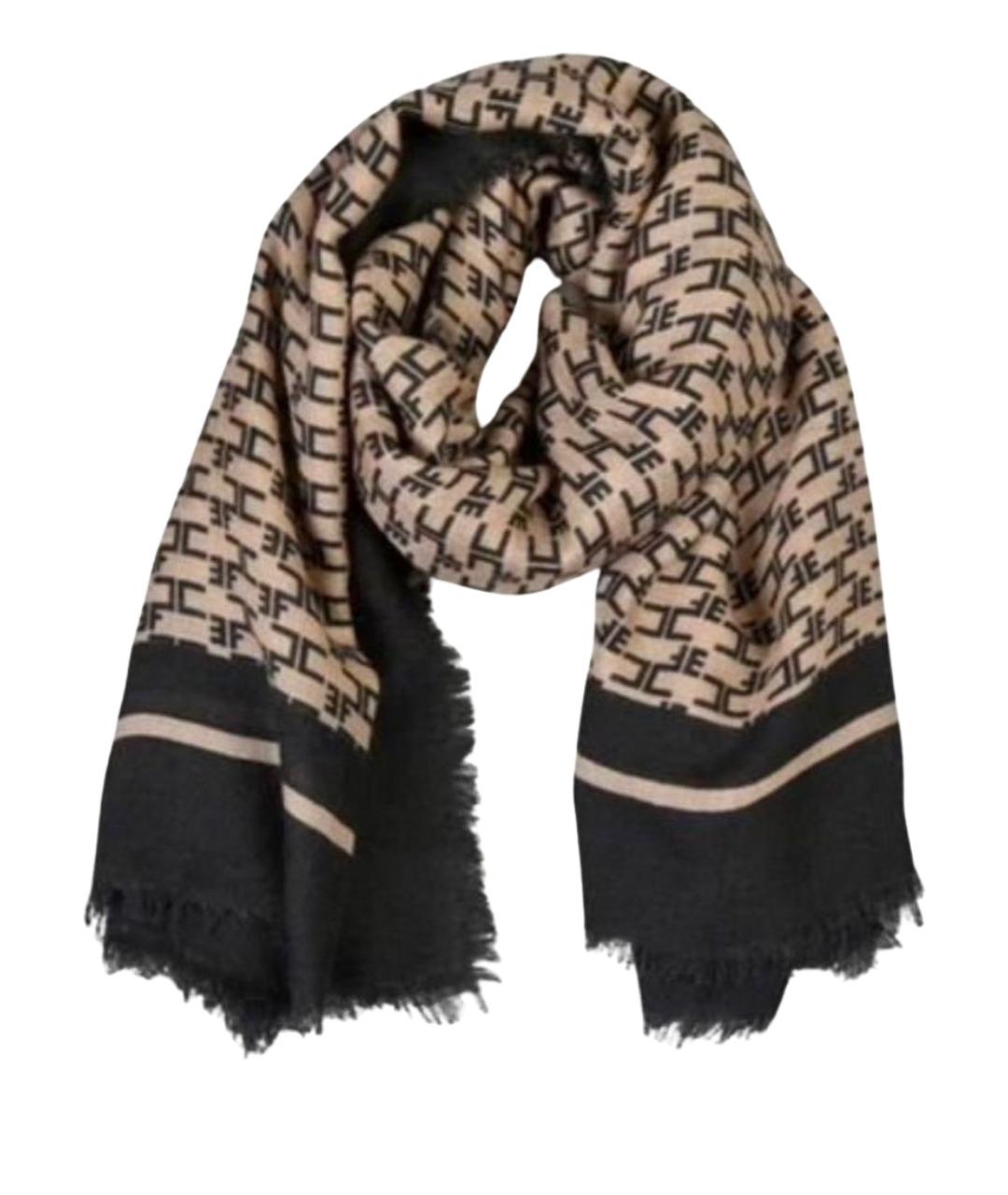 ELISABETTA FRANCHI Мульти шелковый шарф, фото 1